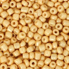 Seed beads 8/0 (3mm) Peachy orange